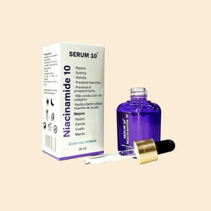 Serum 10® con Ácido Hialurónico – Piel Rejuvenecida, Radiante y Sin Imperfecciones