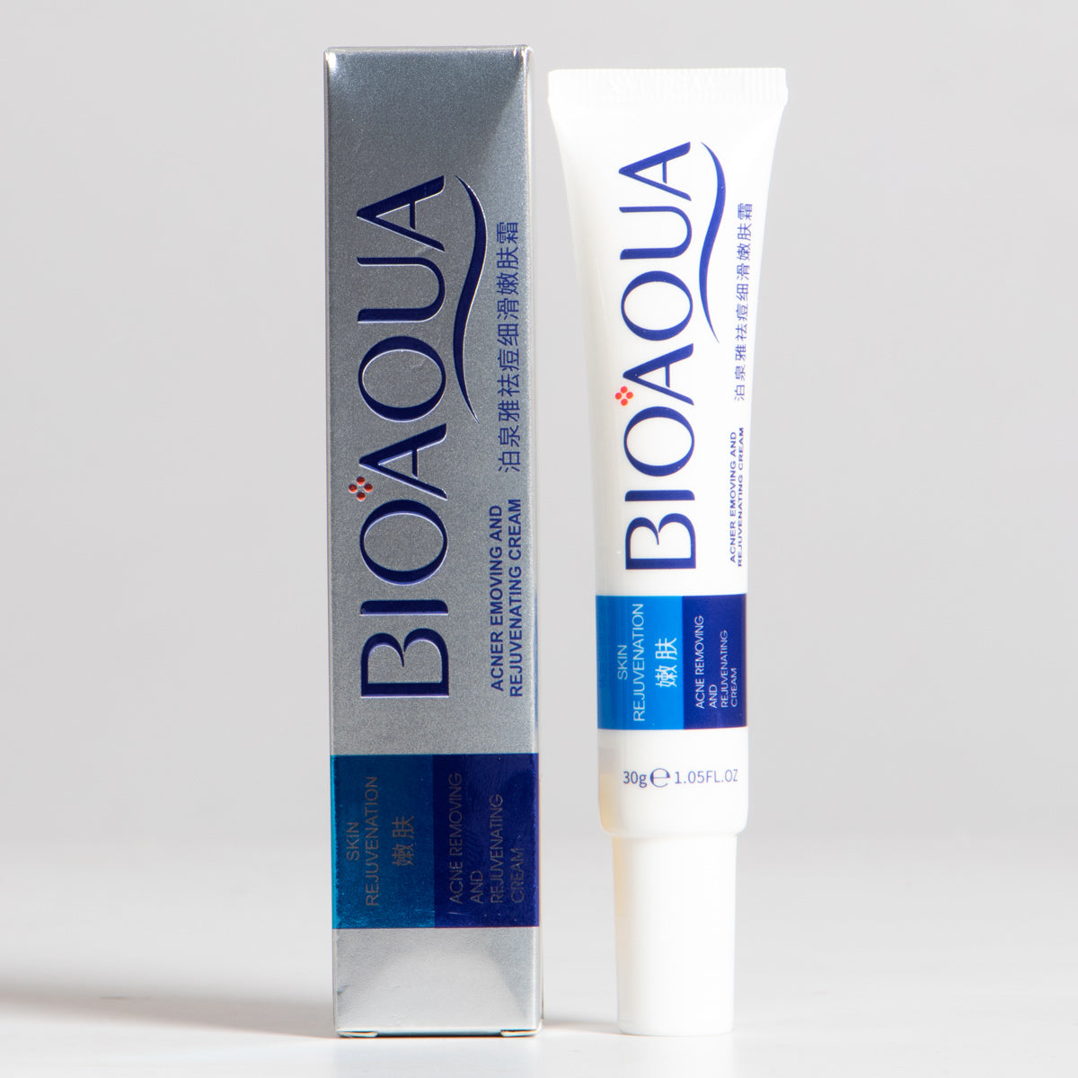 CREMA BIOAQUA PURE SKIN: PIEL LIBRE DE ACNÉ - ELIMINA ESPINILLAS, PUNTOS NEGROS Y CICATRICES